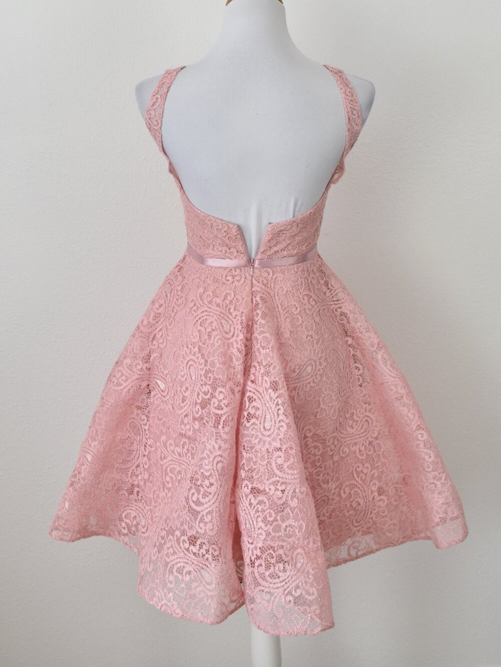 Clarisse Homecoming 3335 Fit and Flare Lace Dress - 2 - Picture 9 of 11
